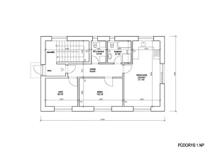 Prodej bytu 3+kk, Praha - Košíře, Nad zámečkem, 60 m2