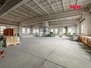 Pronájem výrobních prostor, Miličín, 850 m2