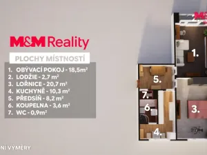 Prodej bytu 2+1, Ústí nad Labem - Neštěmice, Hluboká, 63 m2