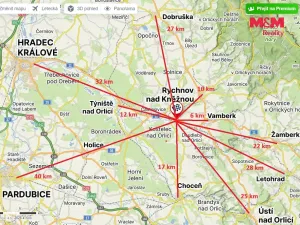 Prodej bytu 1+1, Kostelec nad Orlicí, Rudé armády, 32 m2