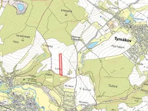 Prodej pole, Tymákov, 14498 m2