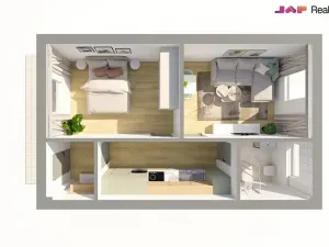 Prodej bytu 2+kk, Brno, Holzova, 40 m2