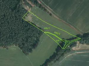 Prodej pole, Zvěstov - Bořkovice, 9983 m2