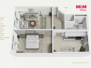 Prodej bytu 2+1, Karlovy Vary - Rybáře, Sokolovská, 62 m2