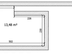Pronájem bytu 2+kk, Brno, Břeclavská, 40 m2