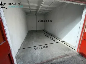 Prodej garáže, Přerov, Na Hrázi, 17 m2