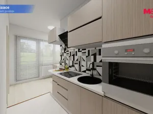 Prodej bytu 2+1, Děčín - Děčín VI-Letná, Za Bažantnicí, 50 m2