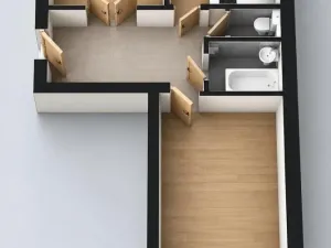 Prodej bytu 2+1, Náchod, Komenského, 57 m2