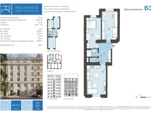 Prodej bytu 3+kk, Praha - Vinohrady, Přemyslovská, 80 m2