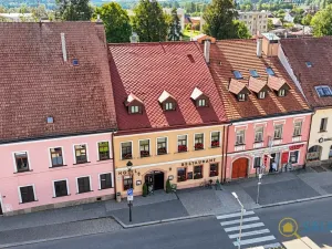 Prodej ubytování, Nová Bystřice, Mírové nám., 648 m2