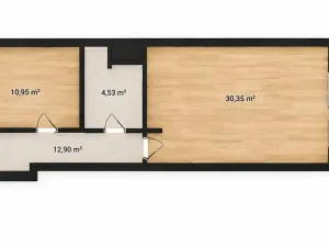 Prodej bytu 2+kk, Praha - Libeň, Českomoravská, 59 m2