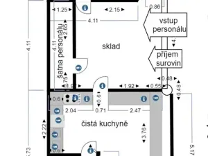 Pronájem restaurace, Liberec, 1. máje, 69 m2