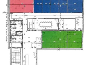 Pronájem kanceláře, Praha - Holešovice, Dělnická, 440 m2