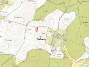 Prodej pole, Karlovice, 4520 m2