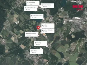 Prodej zahrady, Jeníkov, 1208 m2