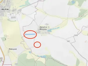 Prodej pole, Miličín, 10972 m2
