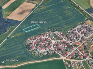 Prodej pozemku pro bydlení, Dolní Třebonín, 3318 m2