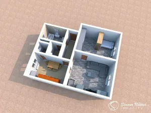Prodej bytu 2+1, Turnov, Nádražní, 56 m2