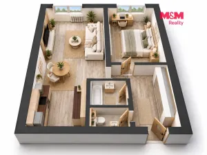 Prodej bytu 2+kk, Mladá Boleslav, Jana Palacha, 42 m2