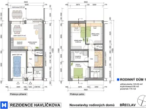 Prodej rodinného domu, Břeclav, Havlíčkova, 123 m2
