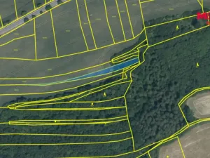 Prodej pole, Zruč nad Sázavou, 921 m2