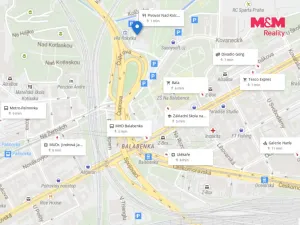 Pronájem bytu 1+kk, Praha - Libeň, Nad Kolčavkou, 28 m2