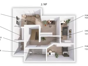 Prodej rodinného domu, Červený Újezd, Na Vyhlídce, 170 m2