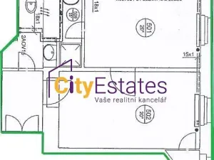Pronájem bytu 1+1, Praha - Vršovice, Žitomírská, 40 m2