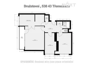 Prodej bytu 3+1, Třemošnice, Družstevní, 82 m2