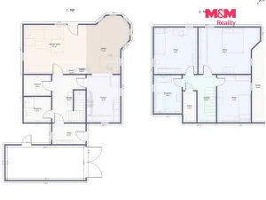 Pronájem rodinného domu, Babice, Větrná, 140 m2