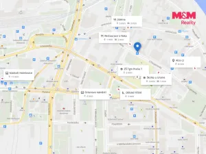 Prodej bytu 1+kk, Praha - Holešovice, Ortenovo náměstí, 37 m2
