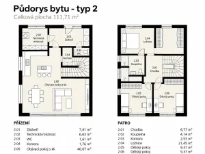 Prodej bytu 4+kk, Ostrava, 111 m2