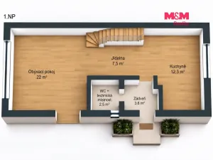Prodej rodinného domu, Syrovice, 95 m2