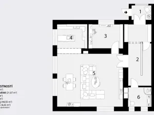 Prodej rodinného domu, Lísek, 252 m2