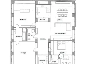 Prodej bytu 4+kk, Brno, Dřevařská, 172 m2