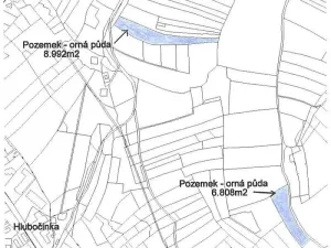 Prodej pole, Radějovice, 15800 m2