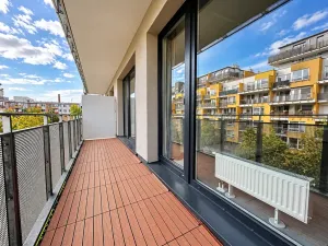 Pronájem bytu 2+kk, Praha - Vysočany, Gerstelova, 62 m2