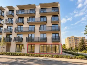 Pronájem obchodního prostoru, Modřice, Komenského, 110 m2