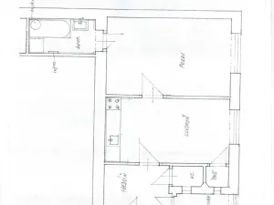 Pronájem bytu 2+kk, Praha - Michle, Pobočná, 45 m2