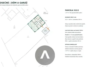 Prodej pozemku pro bydlení, Prosečné, 1277 m2