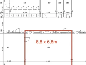 Pronájem skladu, Ostrava, Vratimovská, 57 m2