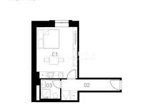 Prodej bytu 1+kk, Praha - Liboc, Jenečská, 29 m2