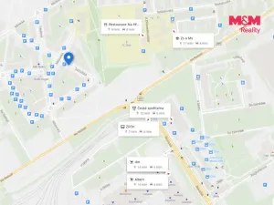 Pronájem bytu 2+kk, Praha, Sazovická, 47 m2