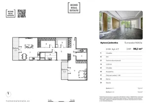 Prodej bytu 2+kk, Karlovy Vary, Šumavská, 96 m2