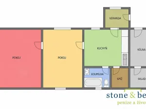 Prodej rodinného domu, Bohdaneč, 78 m2