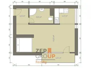 Prodej bytu 1+kk, Modřice, K Lesu, 38 m2