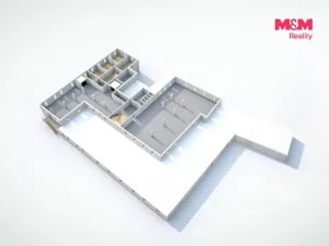 Prodej výrobních prostor, Jílové, Teplická, 3160 m2