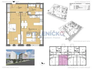 Prodej bytu 2+kk, České Budějovice, České Vrbné, 71 m2