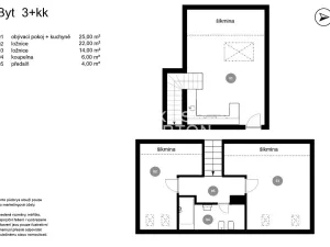 Prodej bytu 3+kk, Praha - Nové Město, Řeznická, 72 m2