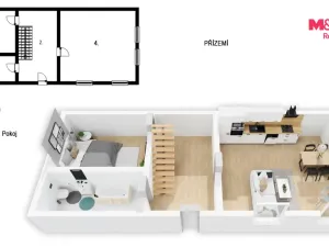 Prodej rodinného domu, Bělá, 130 m2
